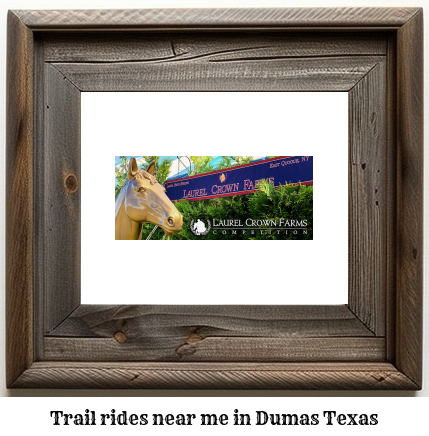 trail rides near me in Dumas, Texas